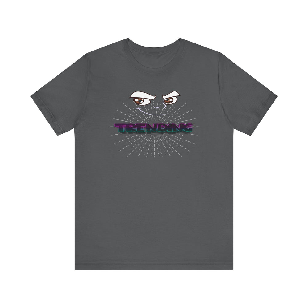 TRENDING HIP HOP Short Sleeve Tee - PDR LFE Asphalt / XS PDR LFE