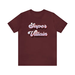 SUPER VILLAIN 2 HIP HOP Short Sleeve Tee - PDR LFE Maroon / S PDR LFE