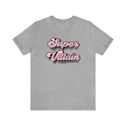 SUPER VILLAIN 2 HIP HOP Short Sleeve Tee - PDR LFE Athletic Heather / S PDR LFE