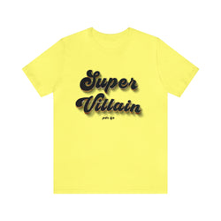SUPER VILLAIN SAINT HIP HOP Short Sleeve Tee - PDR LFE Yellow / S PDR LFE