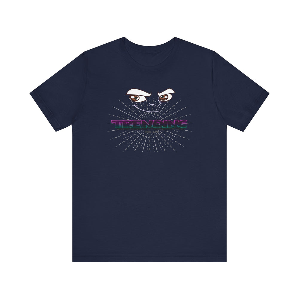 TRENDING HIP HOP Short Sleeve Tee - PDR LFE Navy / XS PDR LFE