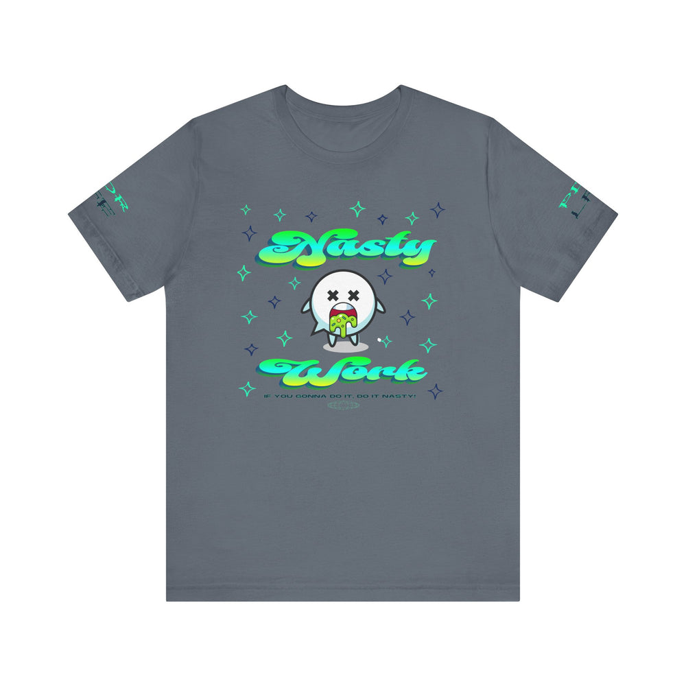 NASTY WORK (SPILL 2 ) HIP HOP Short Sleeve Tee - PDR LFE Black / XS PDR LFE