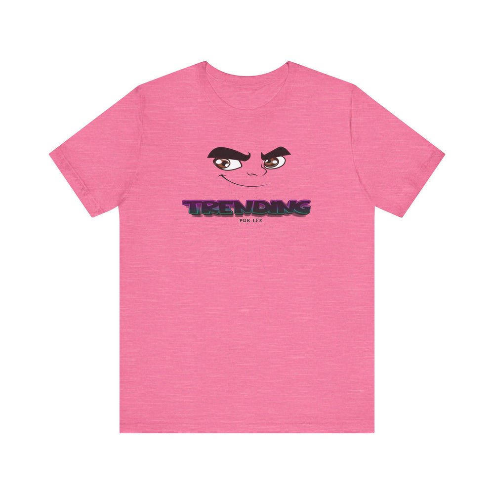 TRENDING (LITE) HIP HOP Short Sleeve Tee - PDR LFE Heather Charity Pink / XS PDR LFE