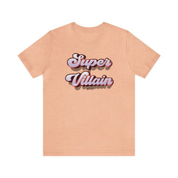 SUPER VILLAIN 2 HIP HOP Short Sleeve Tee - PDR LFE Heather Peach / S PDR LFE