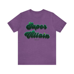 SUPER VILLAIN JADED HIP HOP Short Sleeve Tee - PDR LFE Heather Team Purple / S PDR LFE