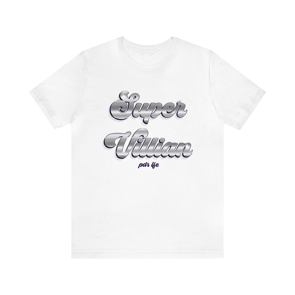 SUPER VILLAIN CHROME HIP HOP Short Sleeve Tee - PDR L.F.E. 