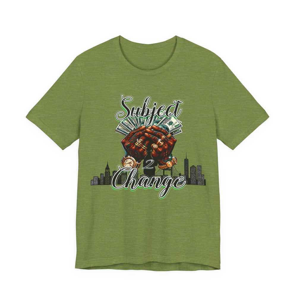SUBJECT 2 CHANGE BRN/BLK BRM HIP HOP TSHIRT