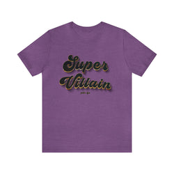 SUPER VILLAIN SAINT HIP HOP Short Sleeve Tee - PDR LFE Heather Team Purple / S PDR LFE