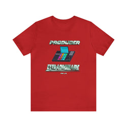 PRODUCER EXTRA HIP HOP Short Sleeve Tee - PDR LFE Red / S PDR LFE