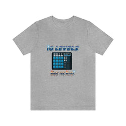 16 LEVELS HIP HOP Short Sleeve Tee - PDR LFE Athletic Heather / XS PDR LFE