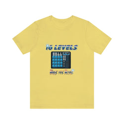 16 LEVELS HIP HOP Short Sleeve Tee - PDR LFE Maize Yellow / XS PDR LFE