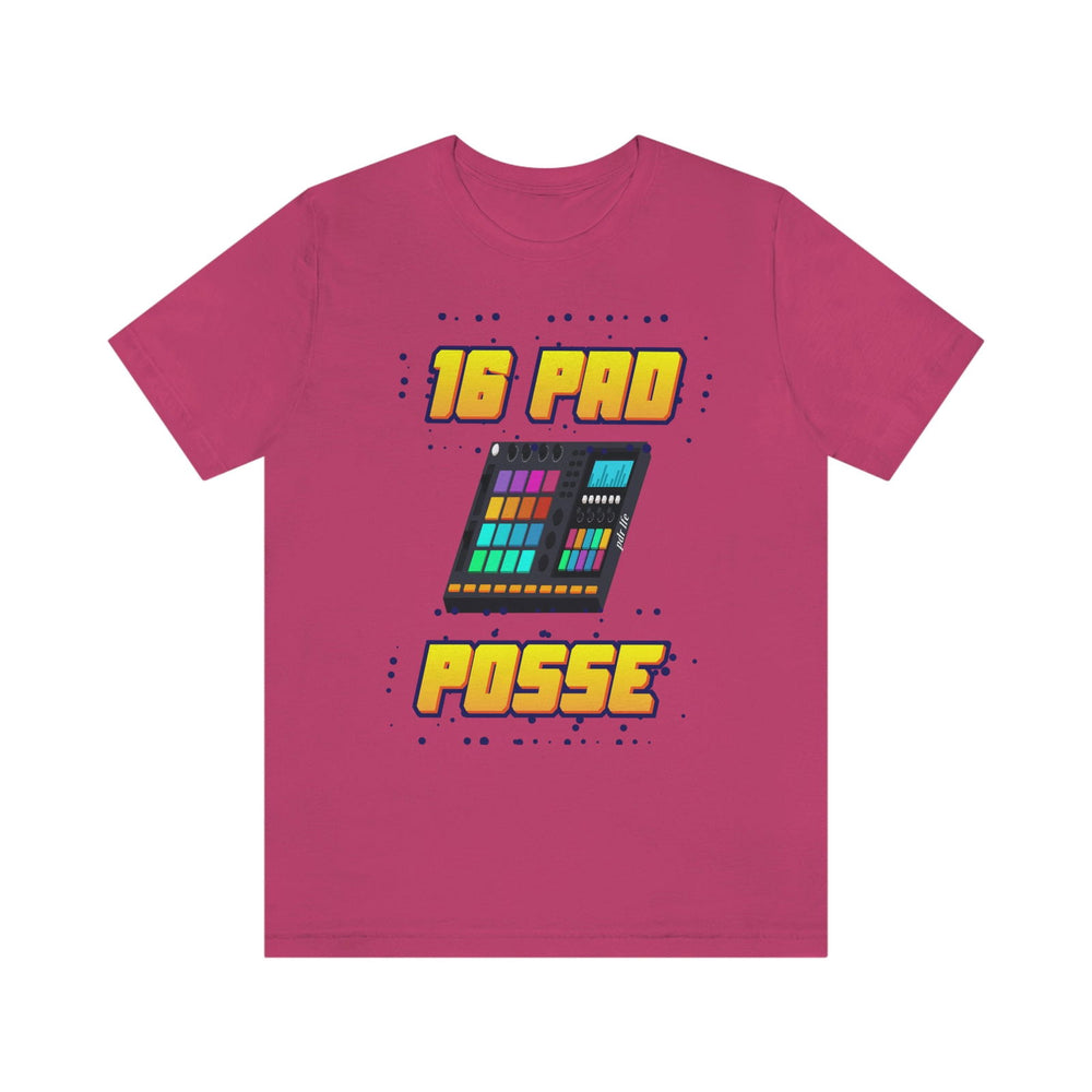 16 PAD POSSE HIP HOP Short Sleeve Tee - PDR L.F.E. 