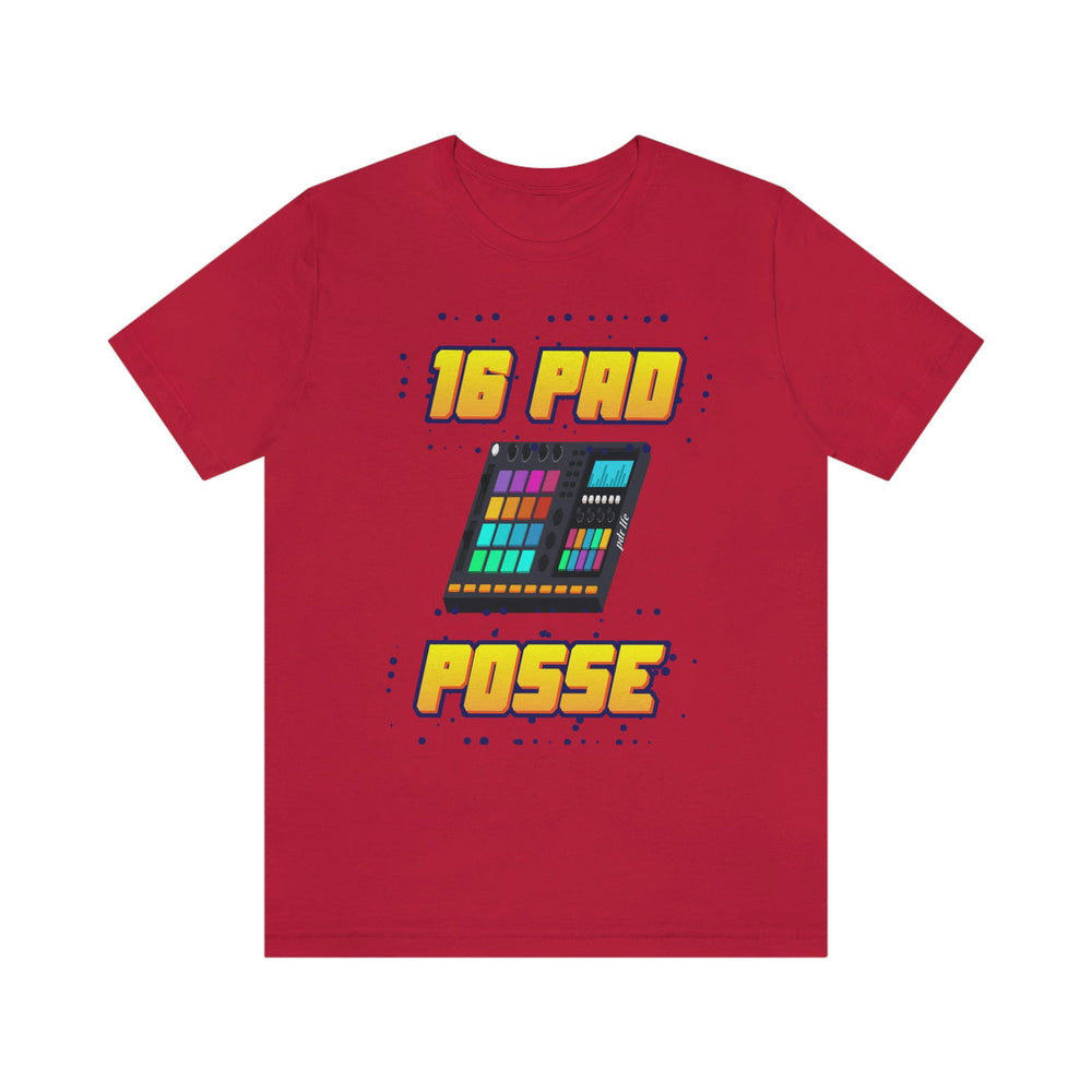 16 PAD POSSE HIP HOP Short Sleeve Tee - PDR L.F.E. 