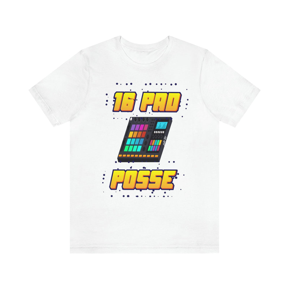 16 PAD POSSE HIP HOP Short Sleeve Tee - PDR L.F.E. 