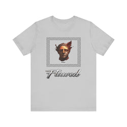 FLAWED HIP HOP Short Sleeve Tee - PDR LFE Solid Athletic Grey / XS PDR LFE