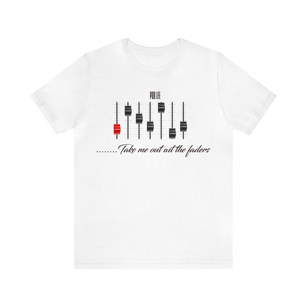 WIT THE FADERS HIP HOP Short Sleeve Tee - PDR L.F.E. 