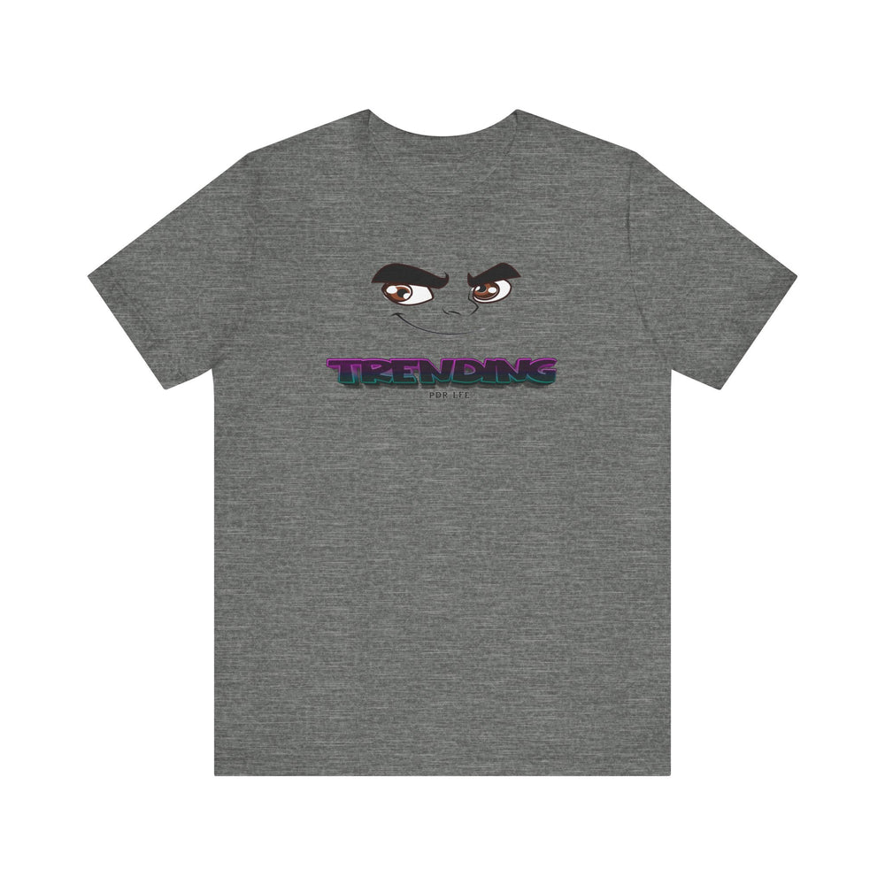 TRENDING (LITE) HIP HOP Short Sleeve Tee - PDR LFE Deep Heather / XS PDR LFE