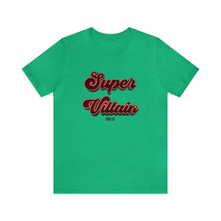 SUPER VILLAIN RED HIP HOP Short Sleeve Tee - PDR LFE Heather Kelly / S pdr lfe