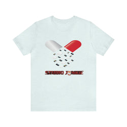 STUDIO JUNKIE Hip Hop Short Sleeve Tee - PDR LFE Heather Ice Blue / S PDR LFE