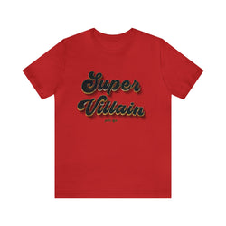 SUPER VILLAIN SAINT HIP HOP Short Sleeve Tee - PDR LFE Red / S PDR LFE