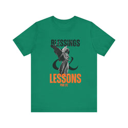 BLESSINGS N LESSONS HIP HOP Short Sleeve Tee - PDR LFE Kelly / XS PDR LFE