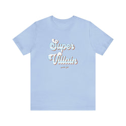 SUPER VILLAIN COSMIC HIP HOP Short Sleeve Tee - PDR LFE Baby Blue / S PDR LFE
