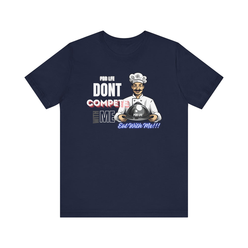 EAT WITH ME (HIS) HIP HOP Short Sleeve Tee - PDR LFE Navy / XS PDR LFE