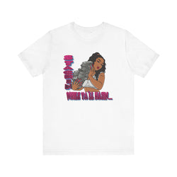STACKIN FEMALE HIP HOP Short Sleeve Tee - PDR LFE White / XS PDR LFE