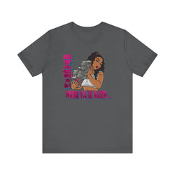 STACKIN FEMALE HIP HOP Short Sleeve Tee - PDR LFE Asphalt / XS PDR LFE