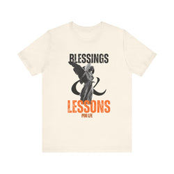 BLESSINGS N LESSONS HIP HOP Short Sleeve Tee - PDR LFE Natural / XS PDR LFE