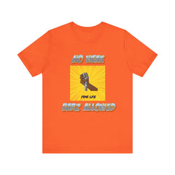 NO WEAK BARZ Unisex Jersey Short Sleeve Tee - PDR LFE Orange / S PDR LFE