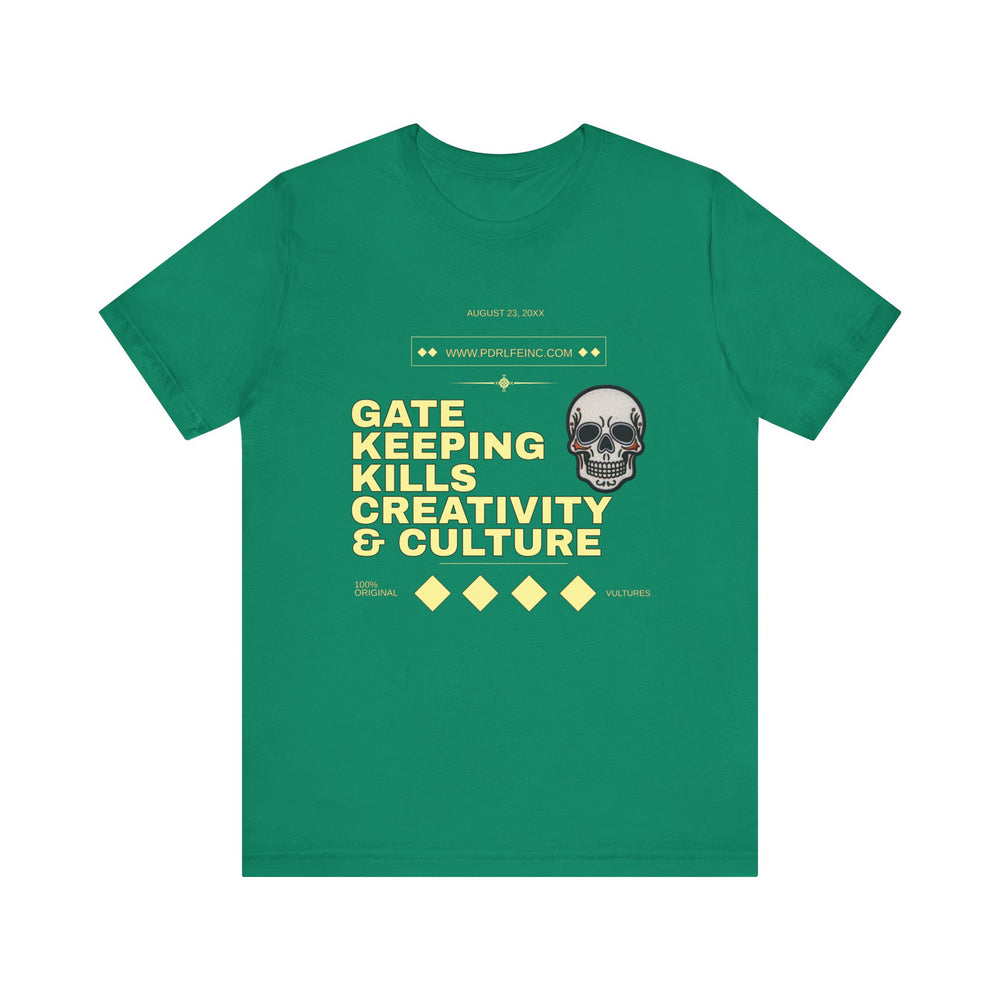 GATEKEEPING HIP HOP Short Sleeve Tee - PDR LFE Kelly / XS PDR LFE