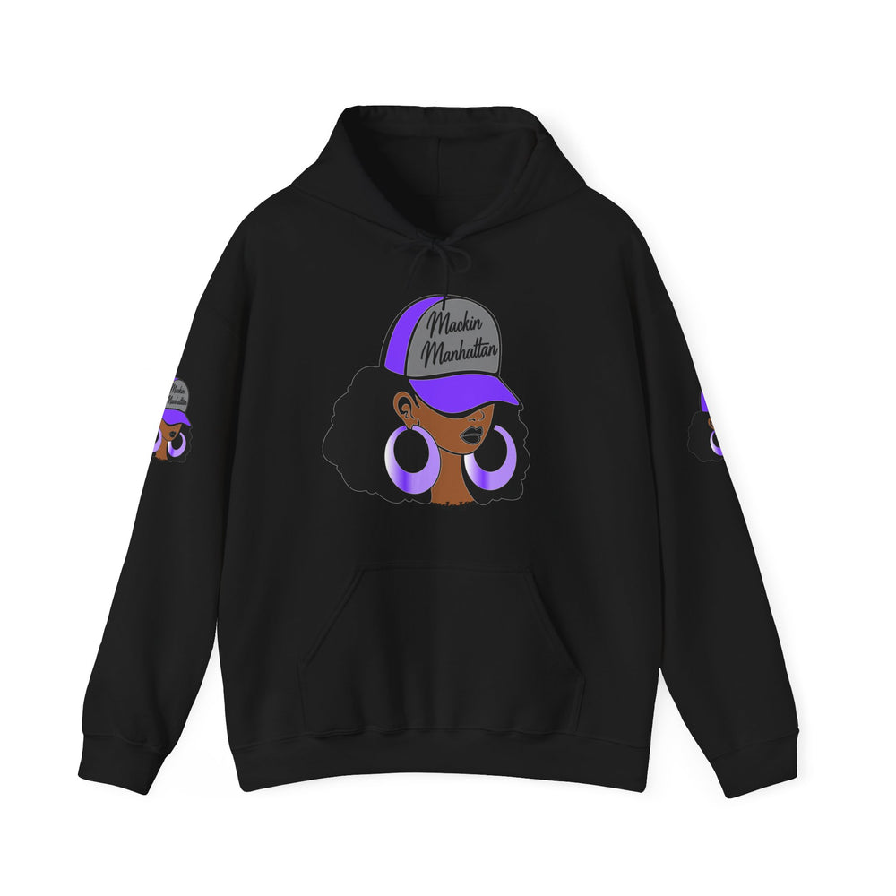 ROUND DA WAY MACKIN HIP HOP Heavy Blend™ Hooded Sweatshirt - PDR L.F.E. 