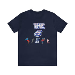 THE 5 Hip Hop Short Sleeve Tee - PDR LFE Navy / S PDR LFE