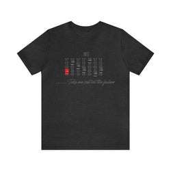 WIT THE FADERS 2 HIP HOP Short Sleeve Tee - PDR LFE Dark Grey Heather / S PDR LFE