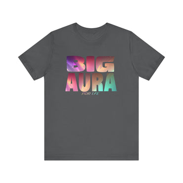 BIG AURA HIP HOP Short Sleeve Tee - PDR LFE Asphalt / XS PDR LFE