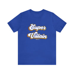 SUPER VILLAIN BLUE HIP HOP Short Sleeve Tee - PDR LFE True Royal / S PDR LFE