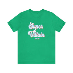 SUPER VILLAIN COSMIC HIP HOP Short Sleeve Tee - PDR LFE Heather Kelly / S PDR LFE