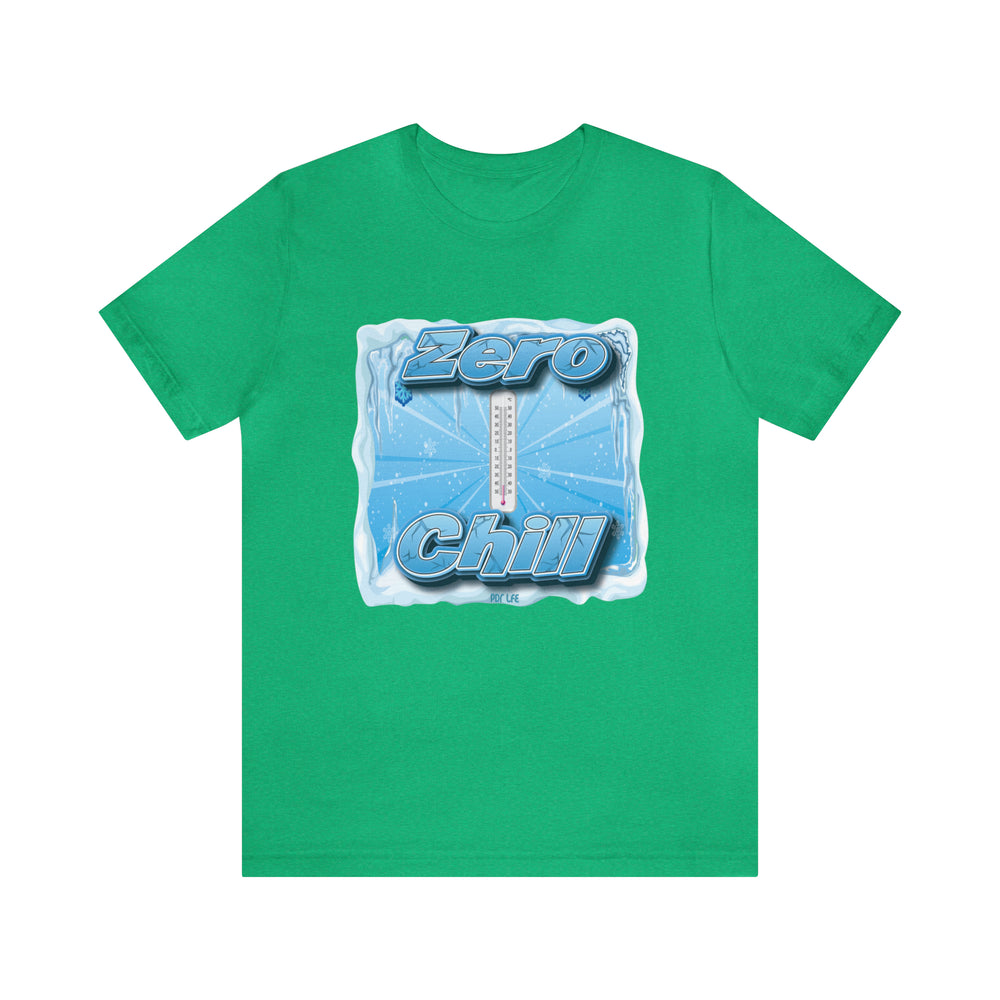 ZERO CHILL Hip Hop Short Sleeve Tee - PDR L.F.E. 