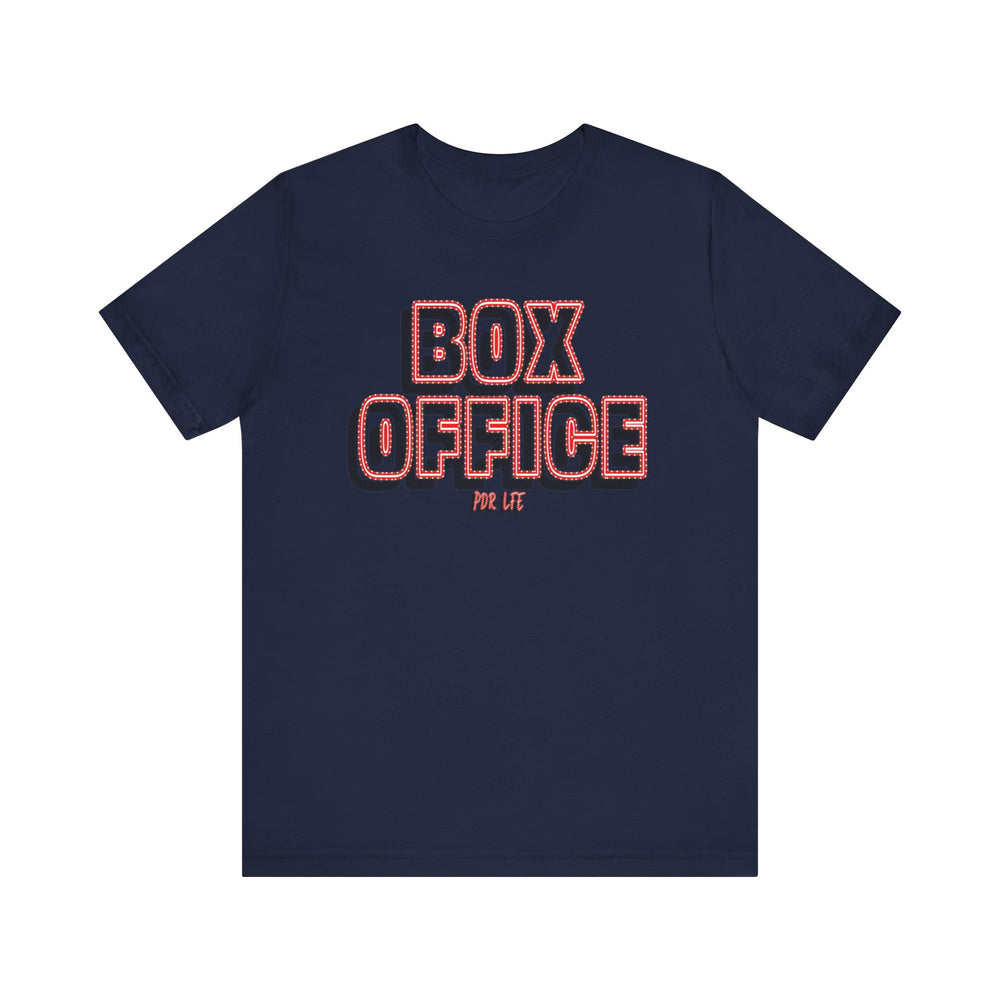 BOX OFFICE HIP HOP Short Sleeve Tee - PDR LFE Navy / XS PDR LFE