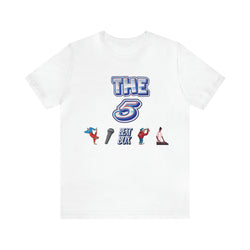THE 5 Hip Hop Short Sleeve Tee - PDR LFE White / S PDR LFE