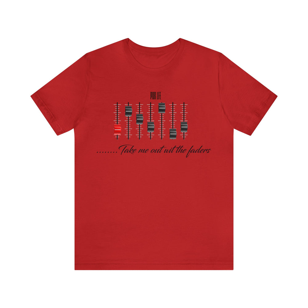 WIT THE FADERS HIP HOP Short Sleeve Tee - PDR L.F.E. 