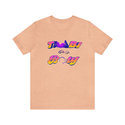 Tubee Booty Short Sleeve Tee - PDR LFE Heather Peach / S PDR FLE