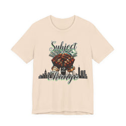 SUBJECT 2 CHANGE BRN/BLK BRM HIP HOP TSHIRT