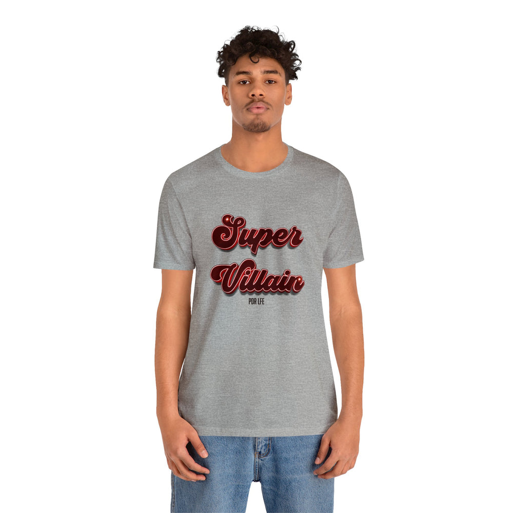 SUPER VILLAIN RED HIP HOP Short Sleeve Tee - PDR L.F.E. 