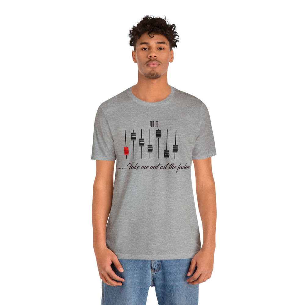 WIT THE FADERS HIP HOP Short Sleeve Tee - PDR L.F.E. 