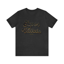 SUPER VILLAIN SAINT HIP HOP Short Sleeve Tee - PDR LFE Dark Grey Heather / S PDR LFE