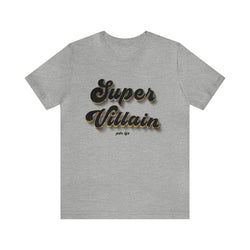 SUPER VILLAIN SAINT HIP HOP Short Sleeve Tee - PDR LFE Athletic Heather / S PDR LFE