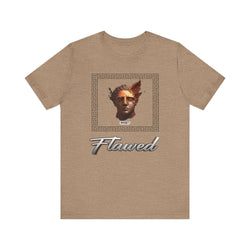 FLAWED HIP HOP Short Sleeve Tee - PDR LFE Heather Tan / XS PDR LFE