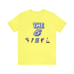 THE 5 Hip Hop Short Sleeve Tee - PDR LFE Yellow / S PDR LFE
